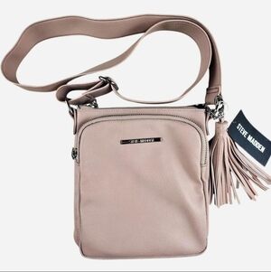 Steve Madden Blush Crossbody Bag with Tassel